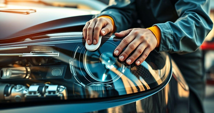Revitalização de Farol Automotivo para Melhorar a Visibilidade
