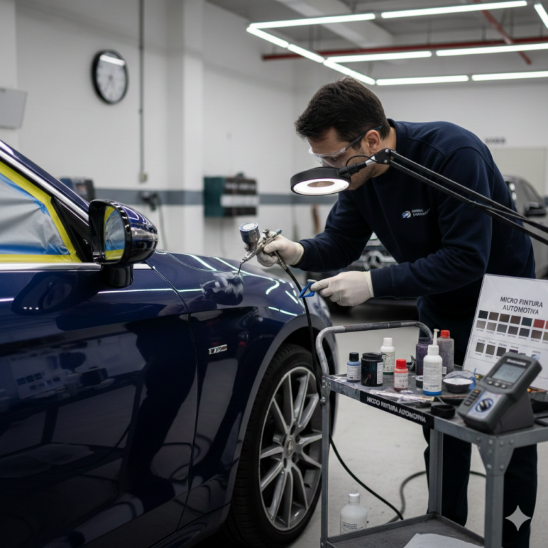 Fatores que Afetam o Preço da Micro Pintura Automotiva e Como Escolher a Opção Ideal para seu Veículo