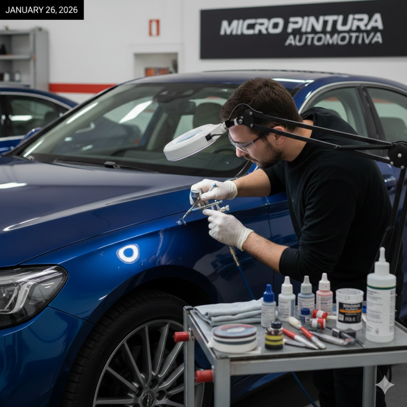 Micro Pintura Automotiva: Guia Completo sobre Conceito e Preços