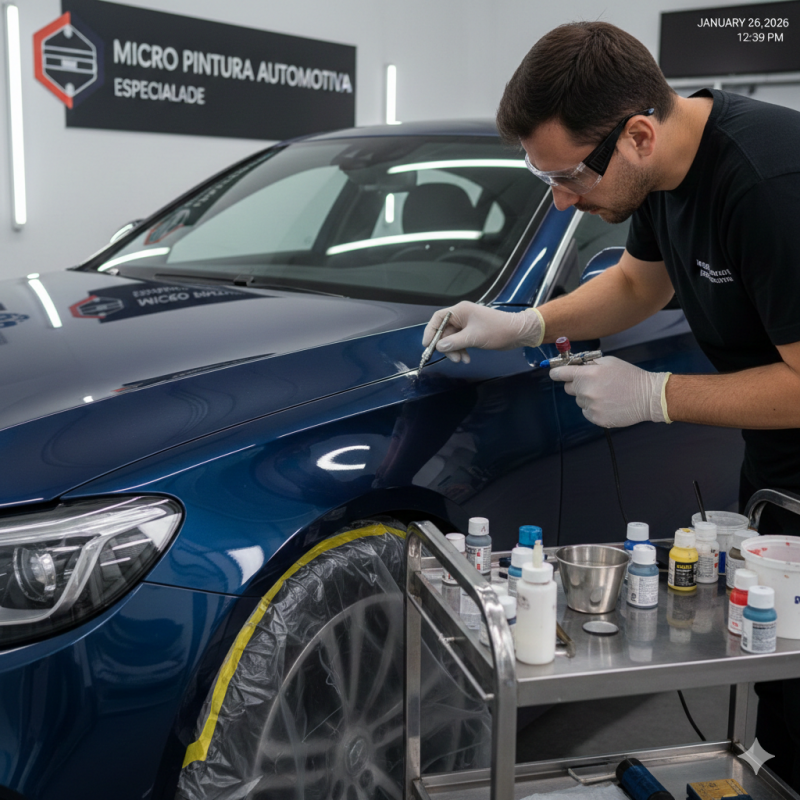 Micro Pintura Automotiva: Investimento Essencial e Vantagens para Valorizar Seu Veículo